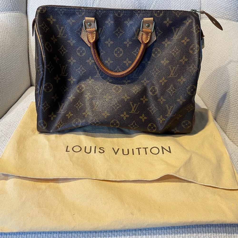 Authentic Louis Vuitton Speedy 35
